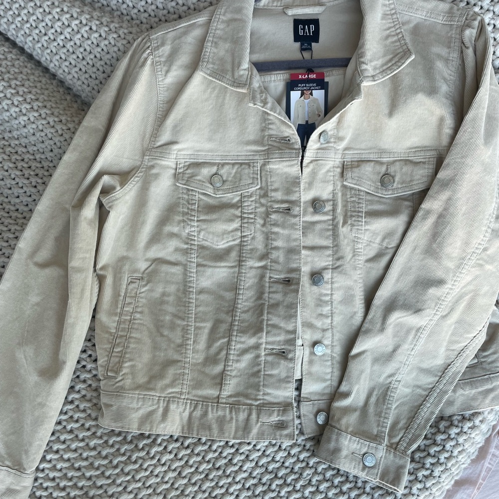 GAP Khaki Corduroy Jacket - New With Tags
